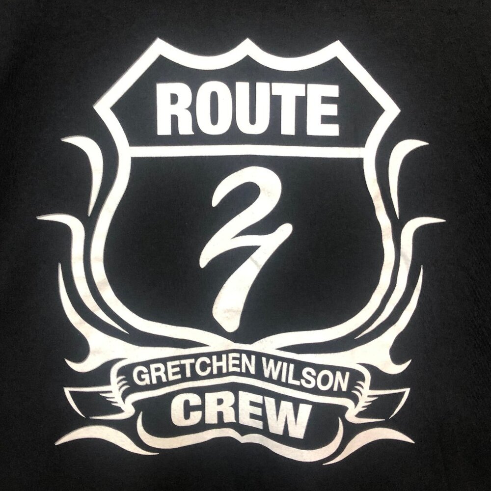 2006 Gretchen Wilson Band Crew Tour T shirt XL Black Y2K Jerzees PP